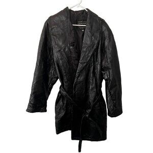 Maxam Brand Vintage Genuine leather top grain lambskin italian mosaic design jac